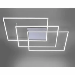 Plafonnier Paul Neuhaus Q-INIGO LED Nickel mat, 3 lumières