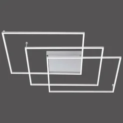Plafonnier Paul Neuhaus Q-INIGO LED Nickel mat, 3 lumières
