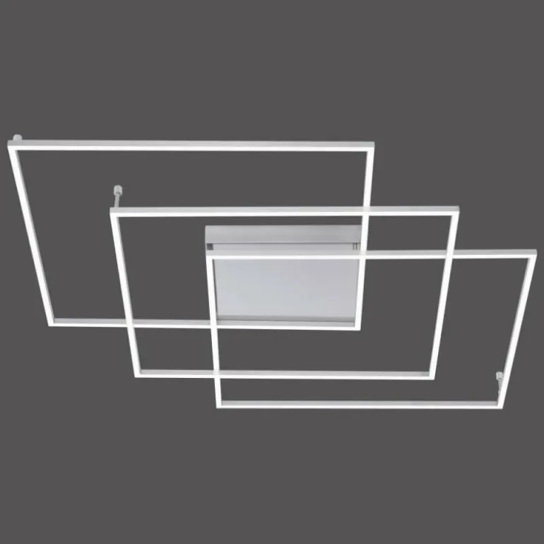 Plafonnier Paul Neuhaus Q-INIGO LED Nickel mat, 3 lumières