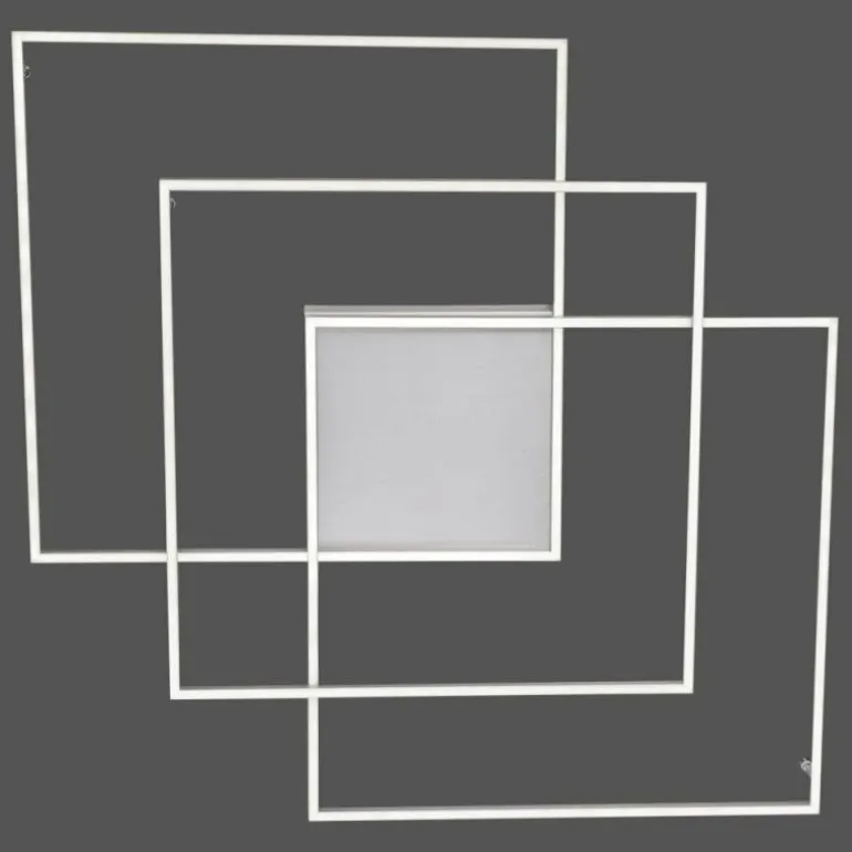 Plafonnier Paul Neuhaus Q-INIGO LED Nickel mat, 3 lumières