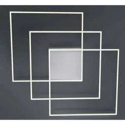 Plafonnier Paul Neuhaus Q-INIGO LED Nickel mat, 3 lumières