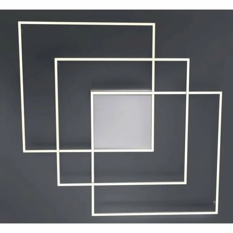 Plafonnier Paul Neuhaus Q-INIGO LED Nickel mat, 3 lumières