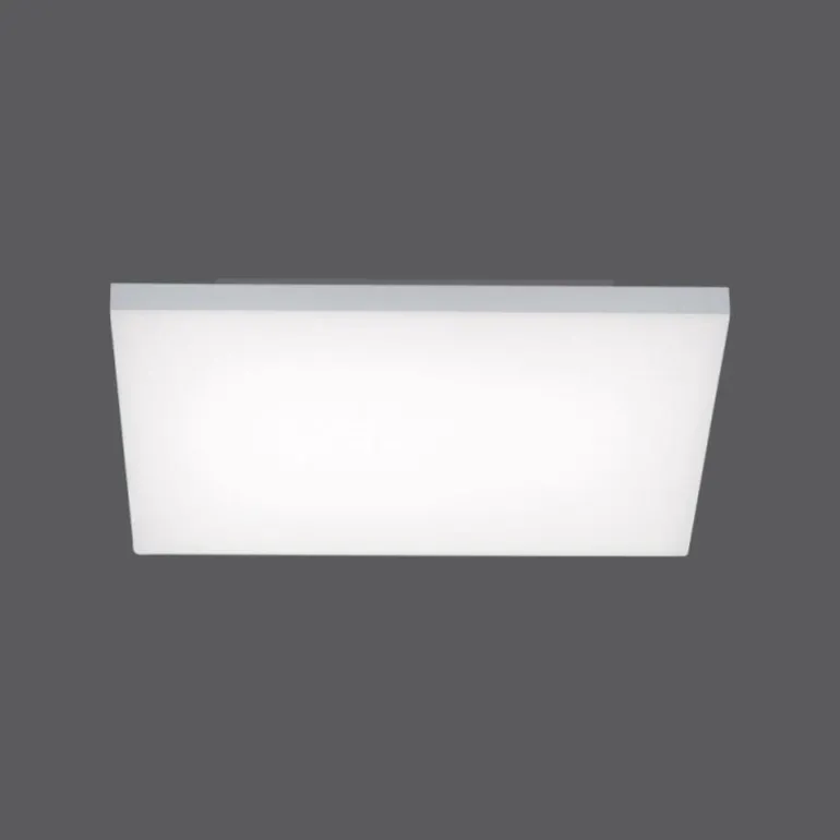 Plafonnier Paul Neuhaus Q-FLAG LED Blanc, 1 lumière, Télécommandes, Changeur de couleurs