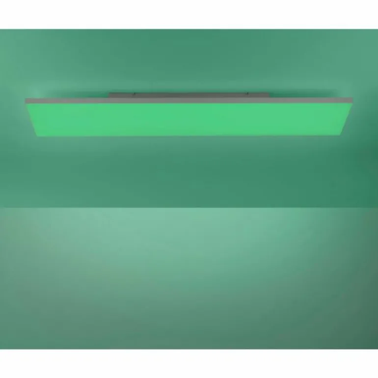 Plafonnier Paul Neuhaus Q-FLAG LED Blanc, 1 lumière, Télécommandes, Changeur de couleurs