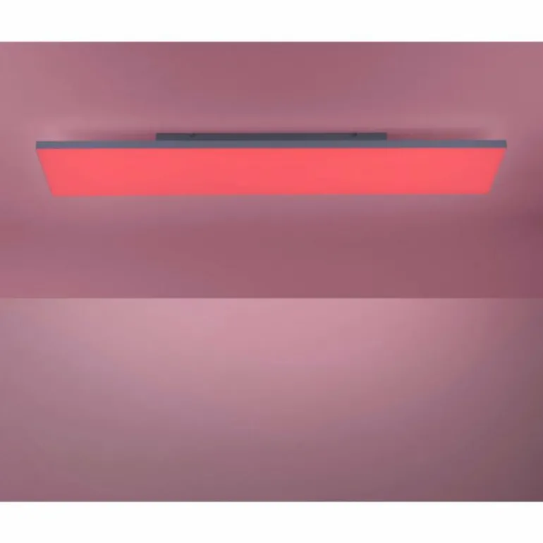 Plafonnier Paul Neuhaus Q-FLAG LED Blanc, 1 lumière, Télécommandes, Changeur de couleurs