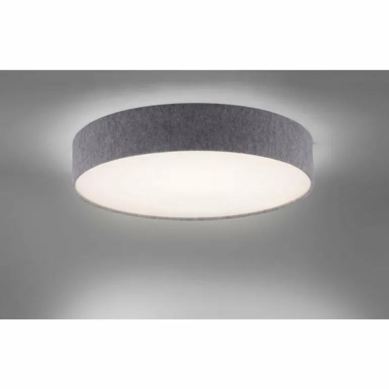 Plafonnier Paul Neuhaus Q-KIARA LED Gris, 1 lumière, Télécommandes