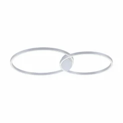 Plafonnier Paul Neuhaus Q-KATE LED Aluminium, 1 lumière, Télécommandes