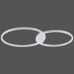 Plafonnier Paul Neuhaus Q-KATE LED Aluminium, 1 lumière, Télécommandes