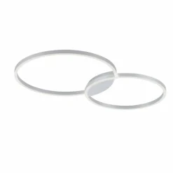 Plafonnier Paul Neuhaus Q-KATE LED Aluminium, 1 lumière, Télécommandes