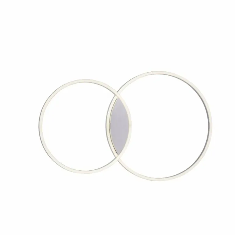 Plafonnier Paul Neuhaus Q-KATE LED Aluminium, 1 lumière, Télécommandes