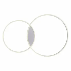 Plafonnier Paul Neuhaus Q-KATE LED Aluminium, 1 lumière, Télécommandes