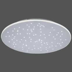 Plafonnier Paul Neuhaus Q-NIGHTSKY LED Aluminium, 1 lumière, Télécommandes