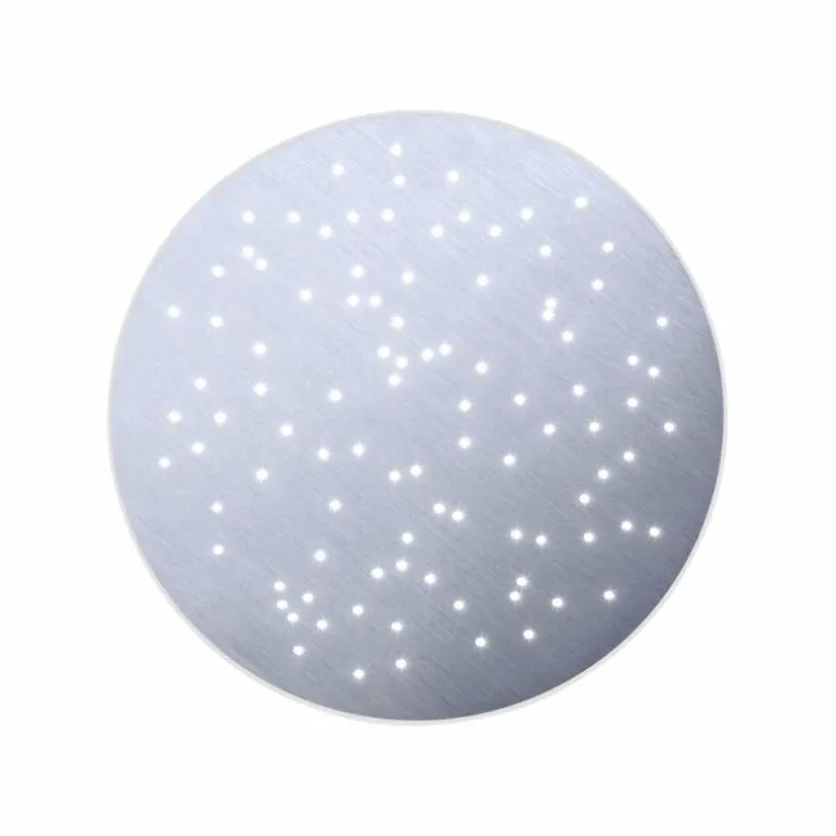 Plafonnier Paul Neuhaus Q-NIGHTSKY LED Aluminium, 1 lumière, Télécommandes