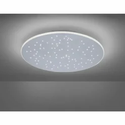 Plafonnier Paul Neuhaus Q-NIGHTSKY LED Aluminium, 1 lumière, Télécommandes