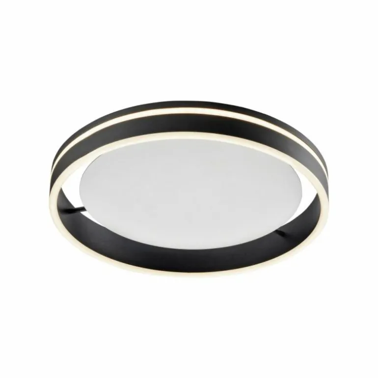 Plafonnier Paul Neuhaus Q-VITO LED Anthracite, 1 lumière, Télécommandes