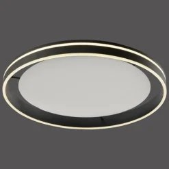 Plafonnier Paul Neuhaus Q-VITO LED Anthracite, 1 lumière, Télécommandes