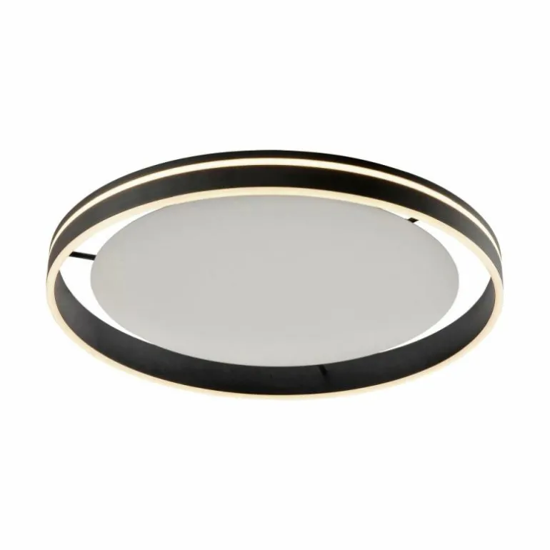 Plafonnier Paul Neuhaus Q-VITO LED Anthracite, 1 lumière, Télécommandes