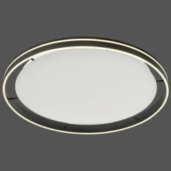 Plafonnier Paul Neuhaus Q-VITO LED Anthracite, 1 lumière, Télécommandes