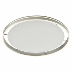 Plafonnier Paul Neuhaus Q-VITO LED Acier inoxydable, 1 lumière, Télécommandes