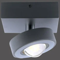 Plafonnier Paul Neuhaus Q-MIA LED Anthracite, 1 lumière, Télécommandes