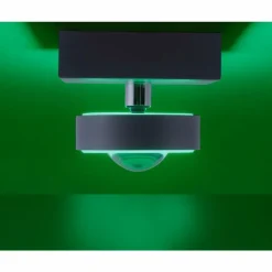 Plafonnier Paul Neuhaus Q-MIA LED Anthracite, 1 lumière, Télécommandes