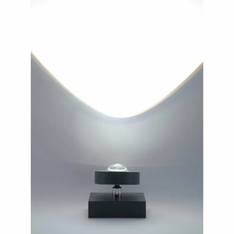 Plafonnier Paul Neuhaus Q-MIA LED Anthracite, 1 lumière, Télécommandes