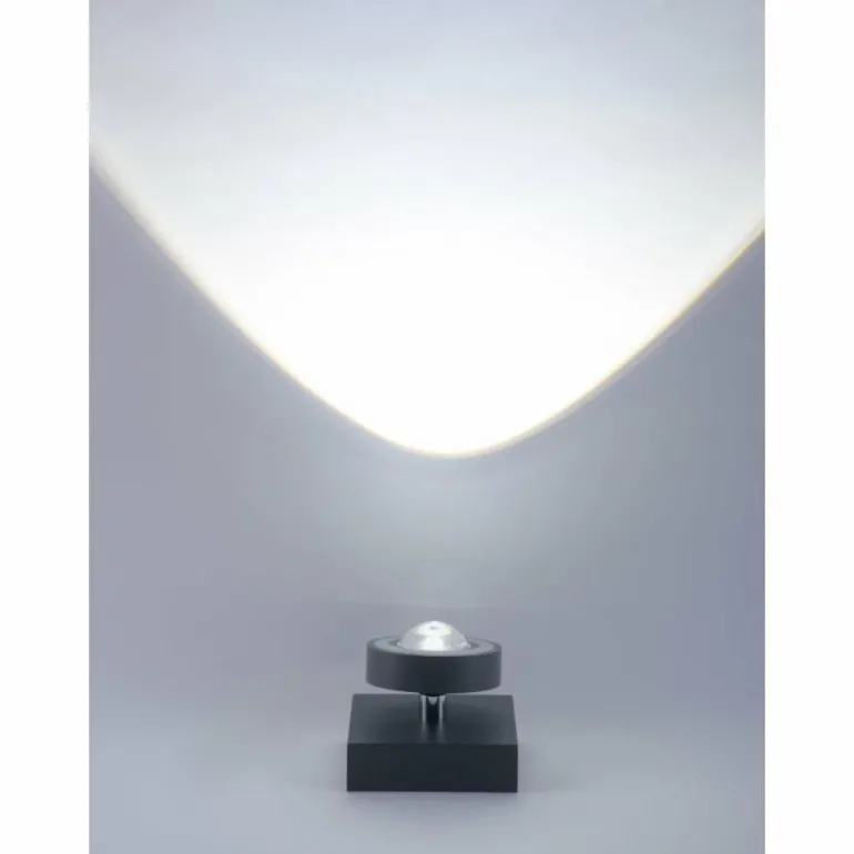 Plafonnier Paul Neuhaus Q-MIA LED Anthracite, 1 lumière, Télécommandes