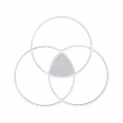 Plafonnier Paul Neuhaus Q-KATE LED Argenté, 3 lumières, Télécommandes