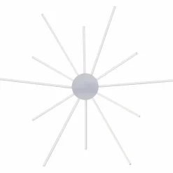 Plafonnier Paul Neuhaus Q-SUNSHINE LED Aluminium, 12 lumières, Télécommandes