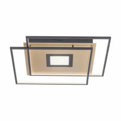 Plafonnier Paul Neuhaus Q-AMIRA LED Noir, 1 lumière, Télécommandes