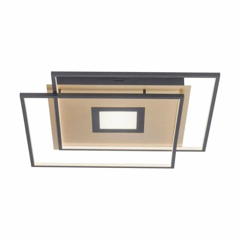 Plafonnier Paul Neuhaus Q-AMIRA LED Noir, 1 lumière, Télécommandes