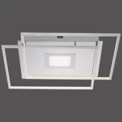Plafonnier Paul Neuhaus Q-AMIRA LED Nickel mat, 1 lumière, Télécommandes