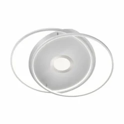 Plafonnier Paul Neuhaus Q-AMIRA LED Acier brossé, 1 lumière, Télécommandes