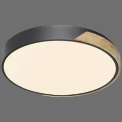 Plafonnier Paul Neuhaus Q-BILA LED Écru, Noir, 1 lumière, Télécommandes