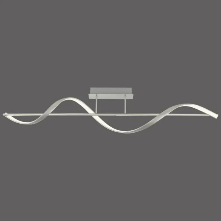 Plafonnier Paul Neuhaus QSWING LED Argenté, 1 lumière, Télécommandes