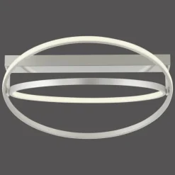 Plafonnier Paul Neuhaus Q-BELUGA LED Argenté, 1 lumière, Télécommandes