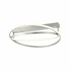 Plafonnier Paul Neuhaus Q-BELUGA LED Argenté, 1 lumière, Télécommandes