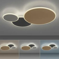 Plafonnier Paul Neuhaus Q-PIATO LED Blanc, 1 lumière, Télécommandes