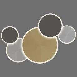 Plafonnier Paul Neuhaus Q-PIATO LED Blanc, 1 lumière, Télécommandes