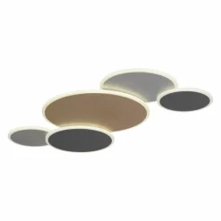 Plafonnier Paul Neuhaus Q-PIATO LED Blanc, 1 lumière, Télécommandes