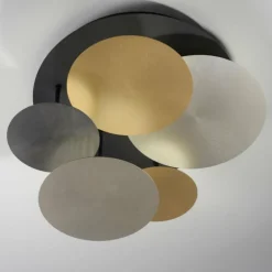 Plafonnier Paul Neuhaus Q-PIATO LED Blanc, 1 lumière, Télécommandes