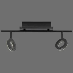 Plafonnier Paul Neuhaus SILEDA Anthracite, 2 lumières