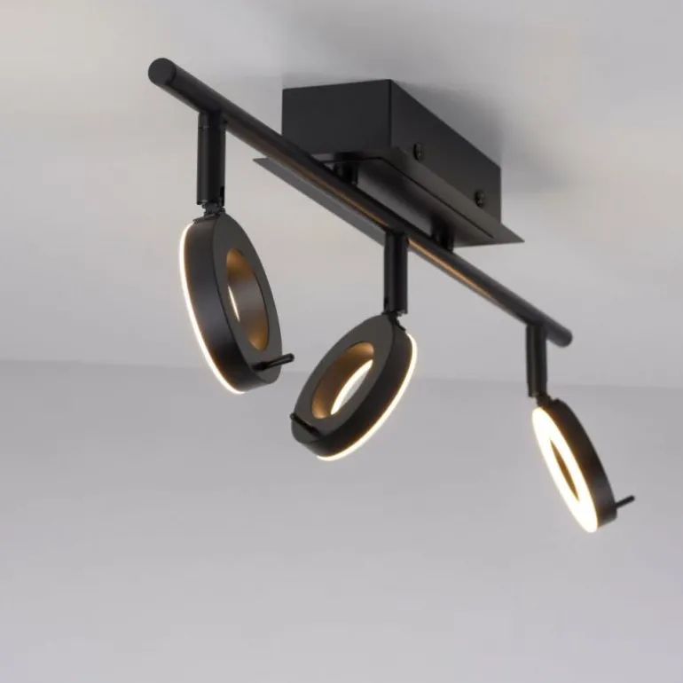 Plafonnier Paul Neuhaus SILEDA Anthracite, 3 lumières