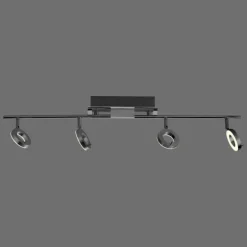 Plafonnier Paul Neuhaus SILEDA Anthracite, 4 lumières