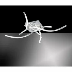 Plafonnier Paul Neuhaus Wellington LED Aluminium, 4 lumières