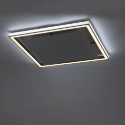 Plafonnier Paul-Neuhaus HELIX LED Aluminium, 2 lumières, Télécommandes