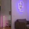 Plafonnier Paul-Neuhaus HELIX LED Aluminium, 6 lumières, Télécommandes
