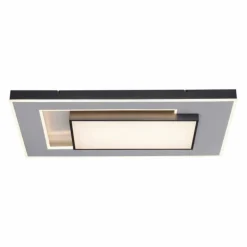 Plafonnier Paul-Neuhaus Q-ALTA LED Noir, 1 lumière, Télécommandes