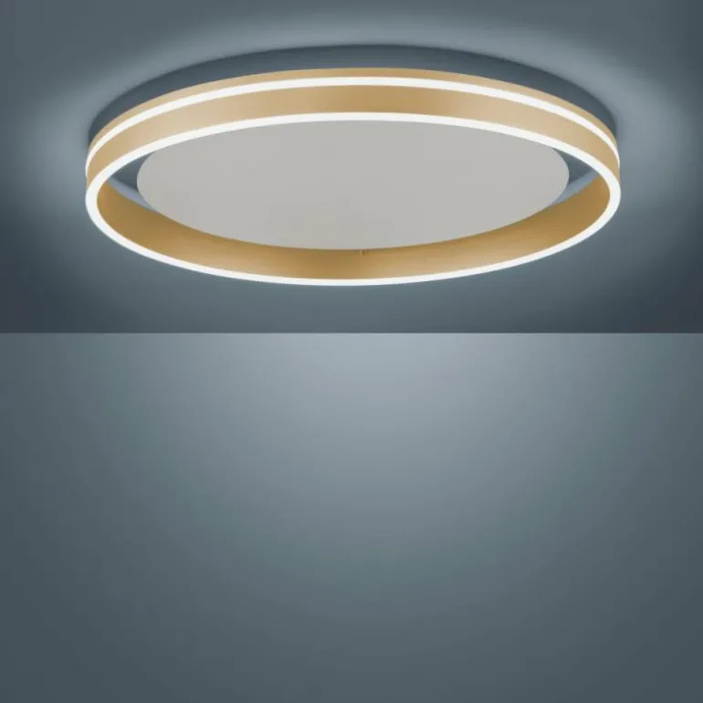 Plafonnier Paul-Neuhaus Q-VITO LED Laiton, 1 lumière, Télécommandes