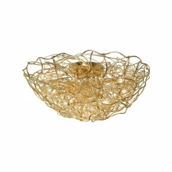 Plafonnier Paul-Neuhaus SAREA Or, 10 lumières